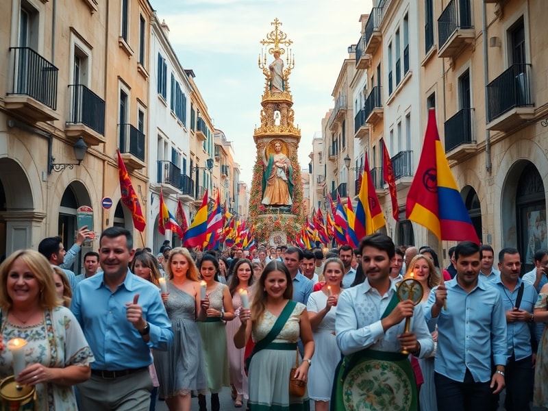 Malta Feast of St Peter and St Paul in Nadur