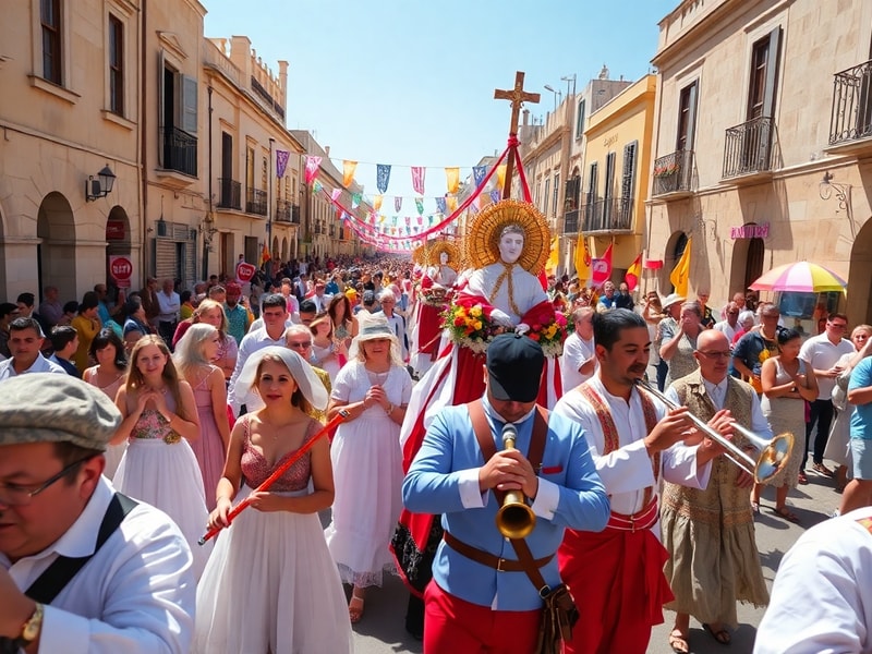 Malta Feast of St Peter and St Paul in Nadur
