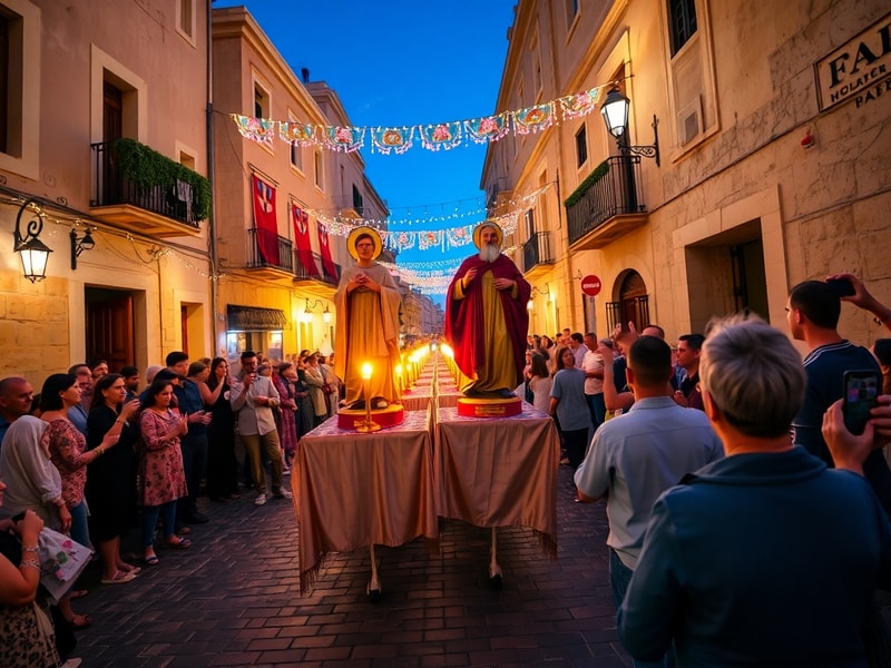 Malta Feast of St Peter and St Paul in Nadur