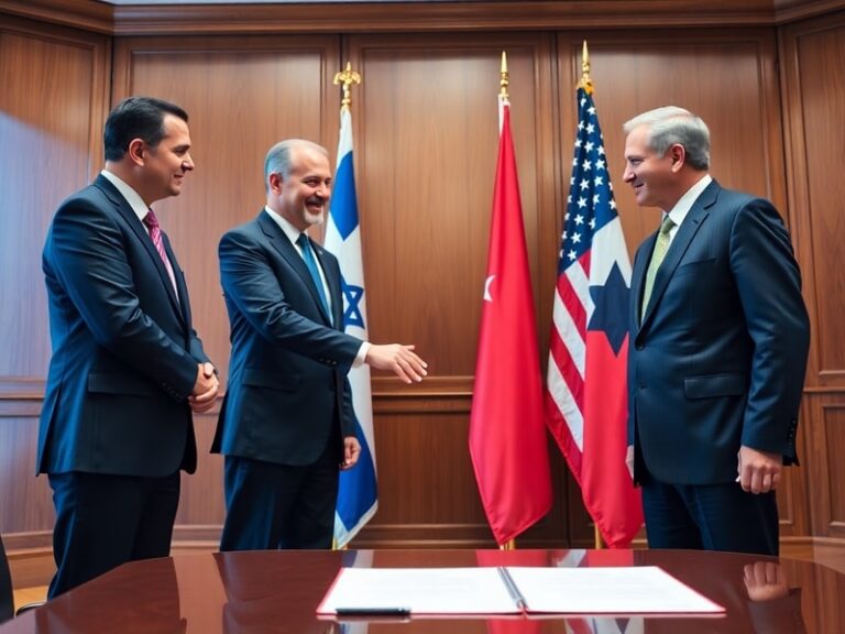 Malta Lebanon, Israel and US sign trilateral framework pact