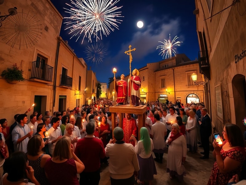 Malta Feast of St Peter and St Paul in Nadur