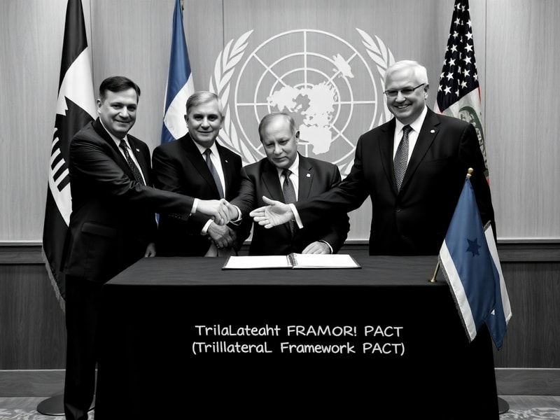 Malta Lebanon, Israel and US sign trilateral framework pact