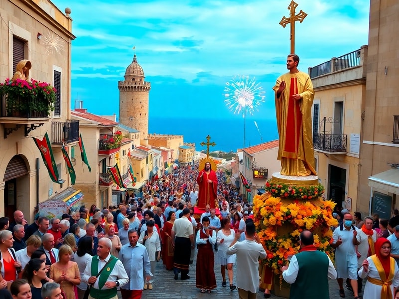 Malta Feast of St Peter and St Paul in Nadur