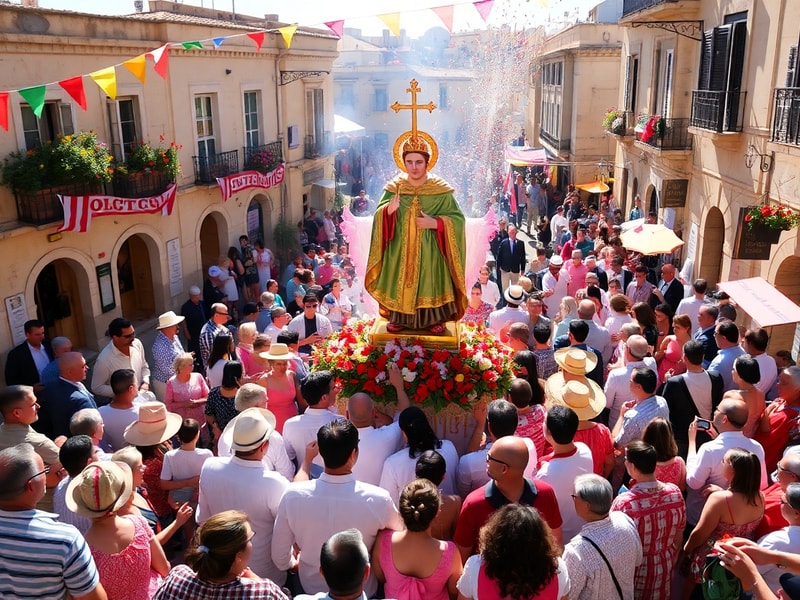 Malta Feast of St Peter and St Paul in Nadur