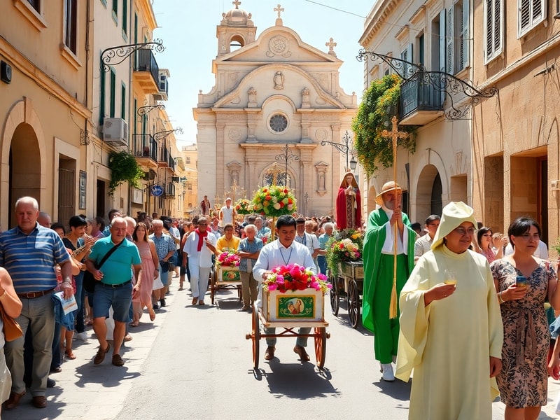 Malta Feast of St Peter and St Paul in Nadur