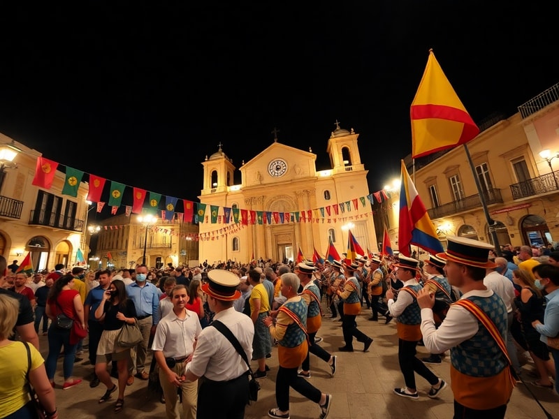 Malta Feast of St Peter and St Paul in Nadur