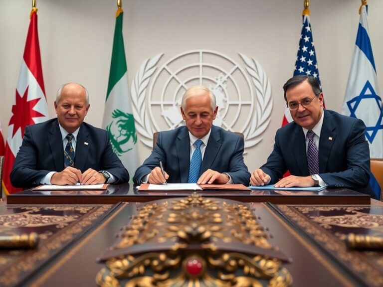 Malta Lebanon, Israel and US sign trilateral framework pact