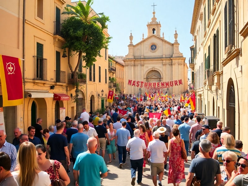 Malta Feast of St Peter and St Paul in Nadur