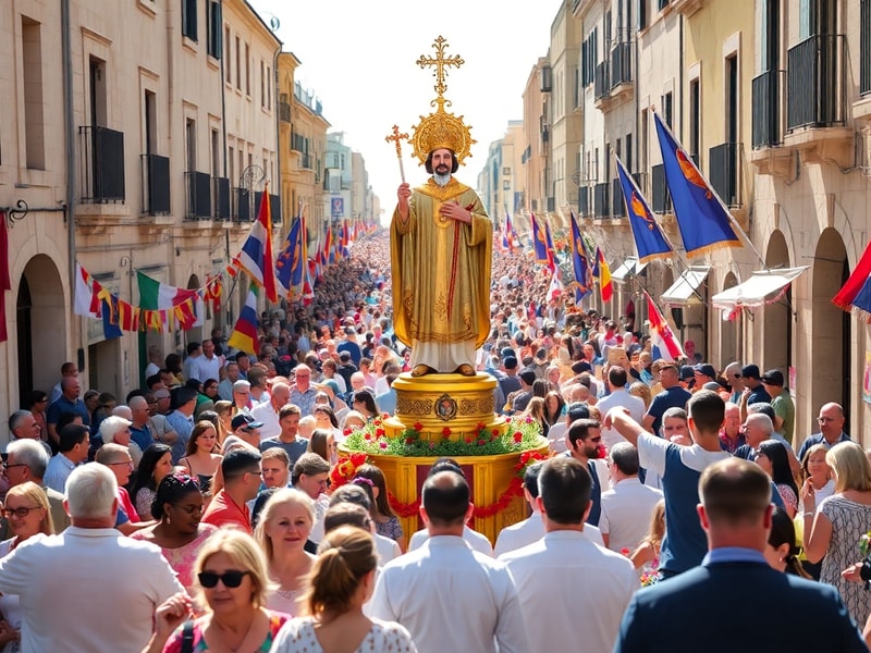 Malta Feast of St Peter and St Paul in Nadur