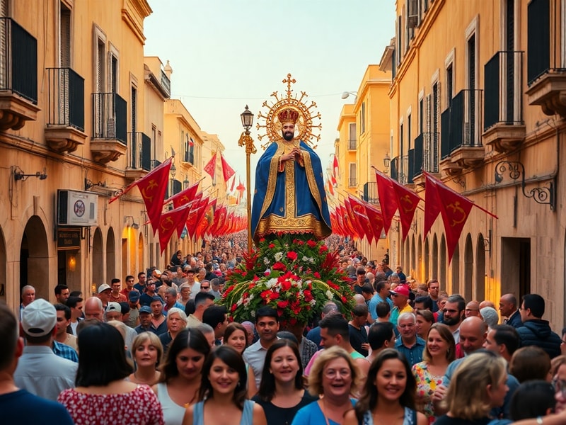 Malta Feast of St Peter and St Paul in Nadur