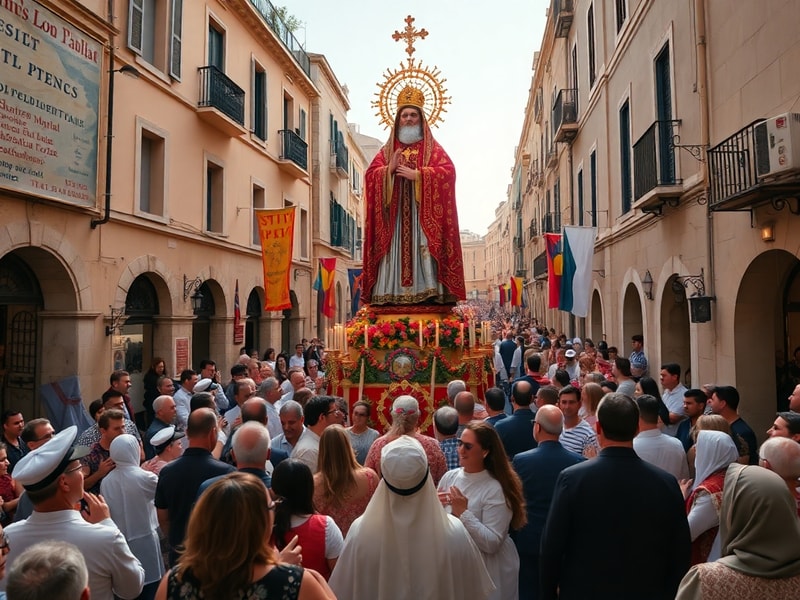 Malta Feast of St Peter and St Paul in Nadur