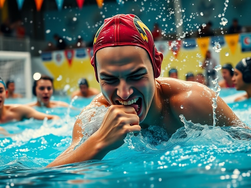 Malta Waterpolo player fined for biting rival's finger