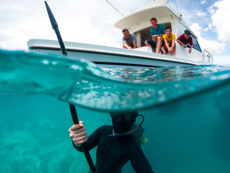 Malta Freedivers and spearfishers urge boaters to be more careful after near misses
