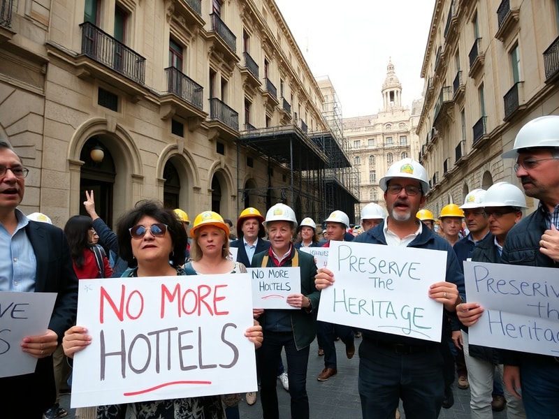 Malta Valletta residents slam Evans Building hotel project revival