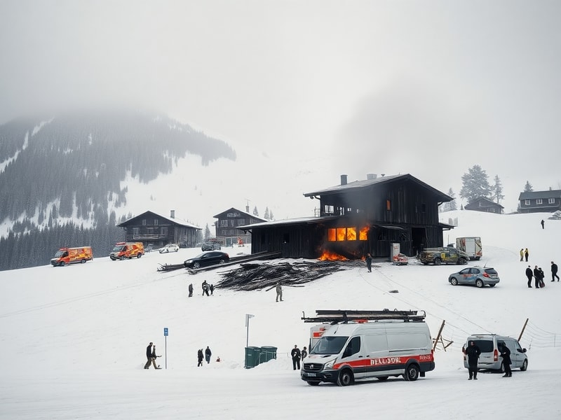 Malta Site of deadly Swiss ski resort fire will never reopen as a bar: regional chief