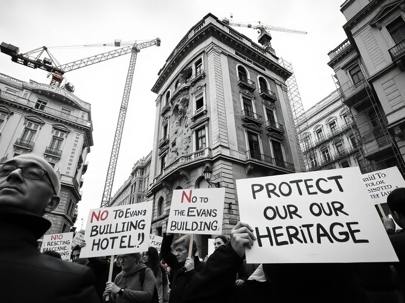 Malta Valletta residents slam Evans Building hotel project revival