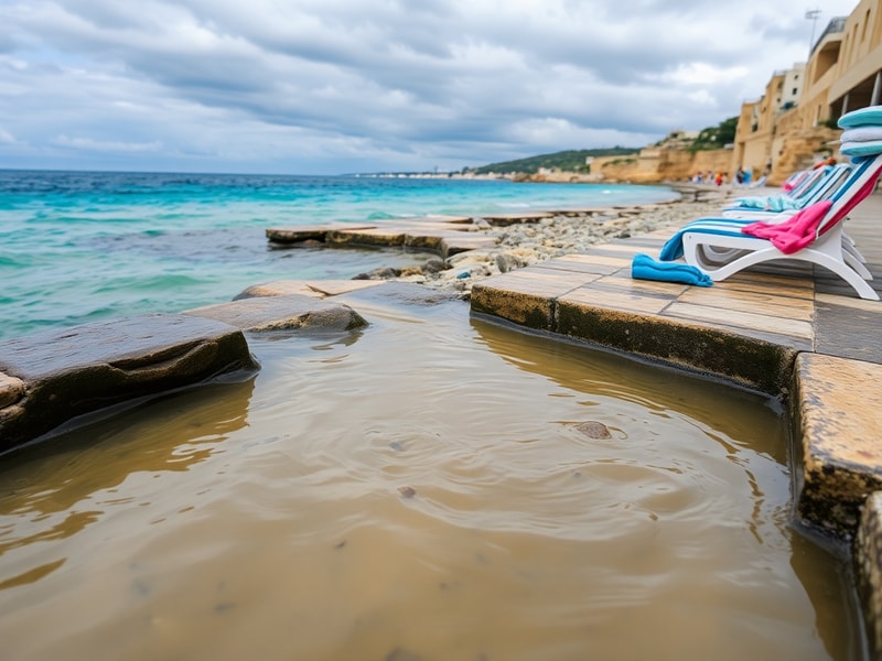 Malta Sewage overflow closes popular St Paul’s Bay swimming spot