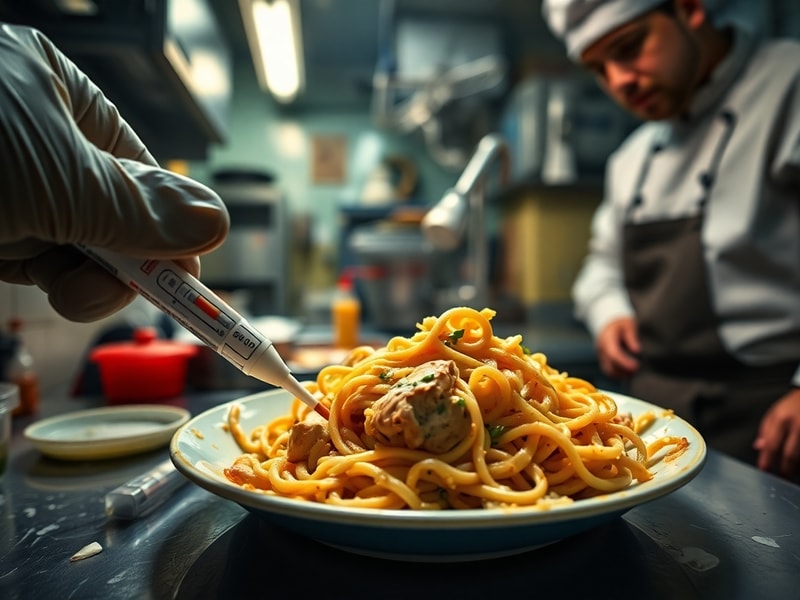 Malta Chicken noodles at the centre of food poisoning probe