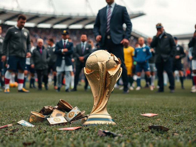 Malta The World Cup has been hung, drawn and quartered