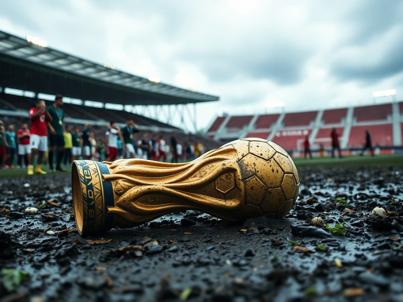 Malta The World Cup has been hung, drawn and quartered
