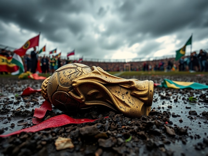 Malta The World Cup has been hung, drawn and quartered