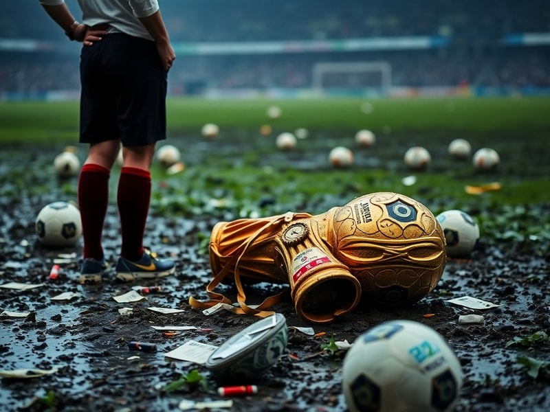 Malta The World Cup has been hung, drawn and quartered