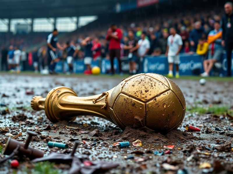 Malta The World Cup has been hung, drawn and quartered