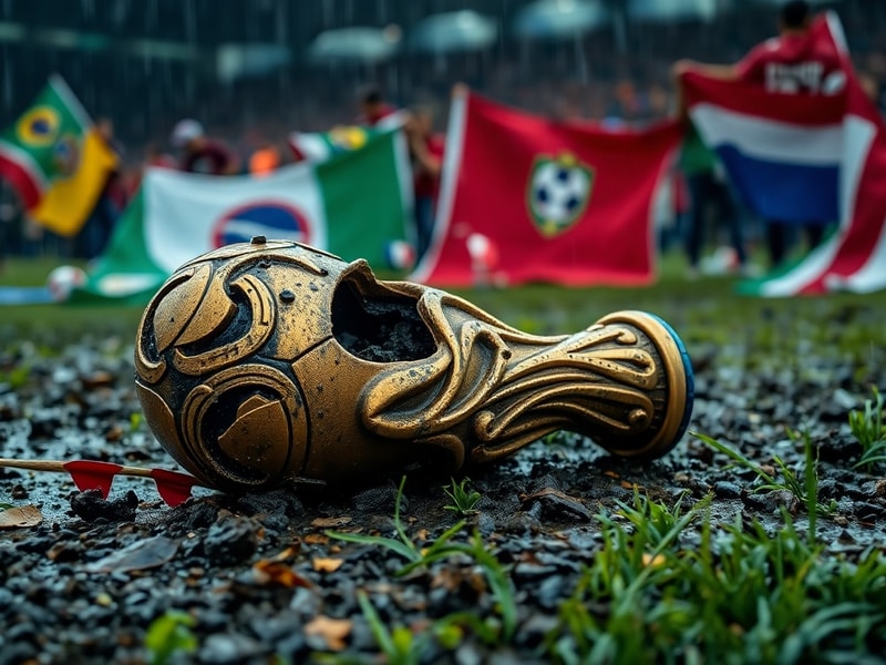 Malta The World Cup has been hung, drawn and quartered