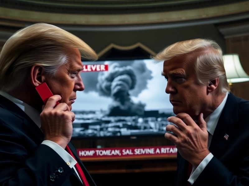 Malta Trump threatens to annihilate Iran after new exchange of attacks