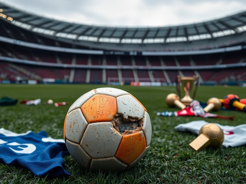 Malta The World Cup has been hung, drawn and quartered