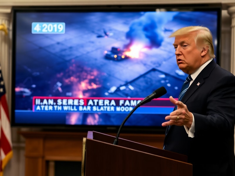 Malta Trump threatens to annihilate Iran after new exchange of attacks