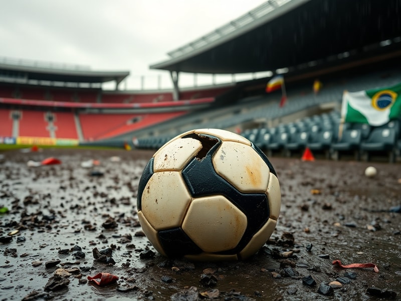 Malta The World Cup has been hung, drawn and quartered