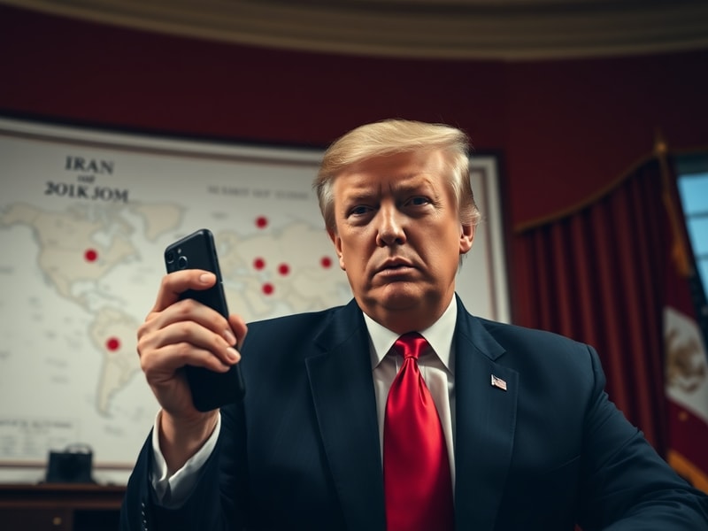 Malta Trump threatens to annihilate Iran after new exchange of attacks