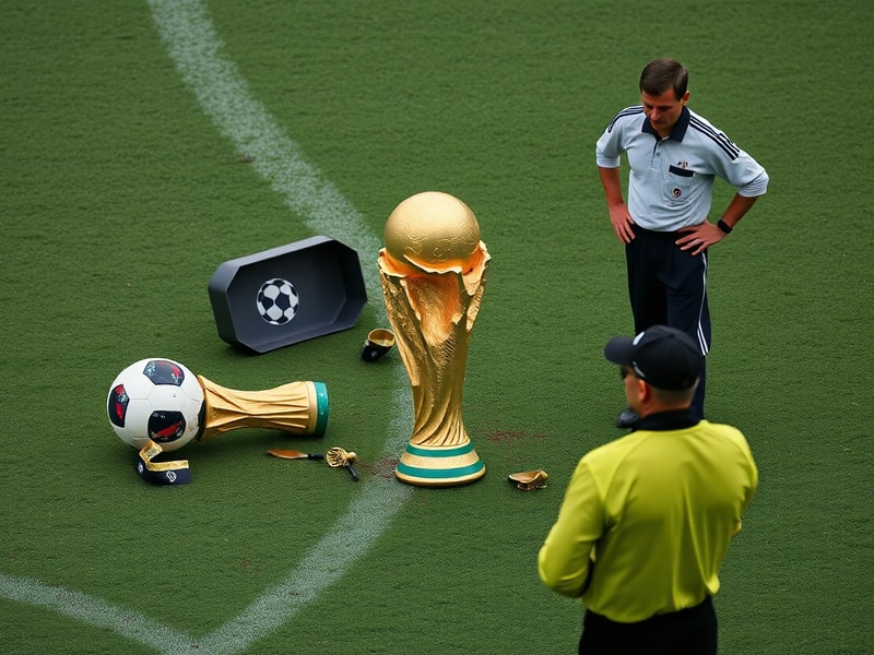 Malta The World Cup has been hung, drawn and quartered