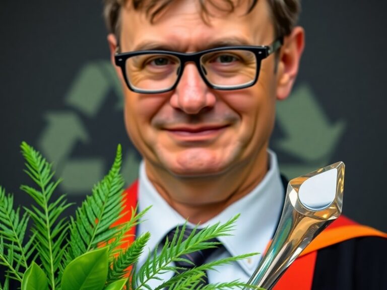 Malta Academic receives top environmental award for his sustainability efforts