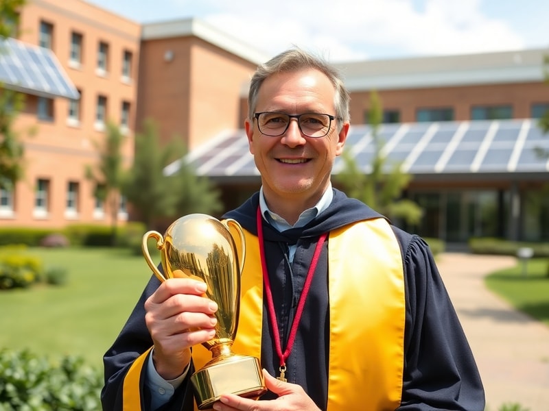 Malta Academic receives top environmental award for his sustainability efforts