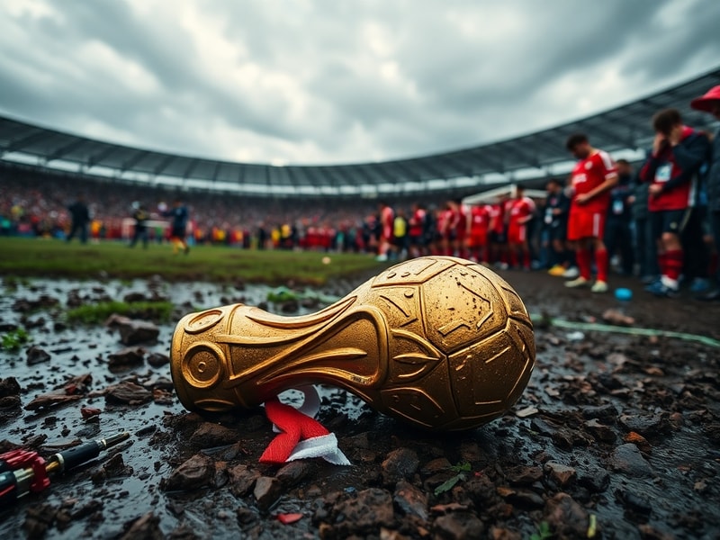Malta The World Cup has been hung, drawn and quartered