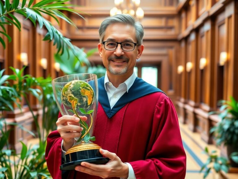 Malta Academic receives top environmental award for his sustainability efforts