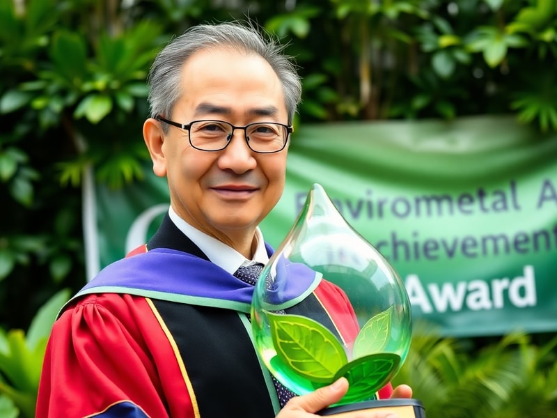 Malta Academic receives top environmental award for his sustainability efforts