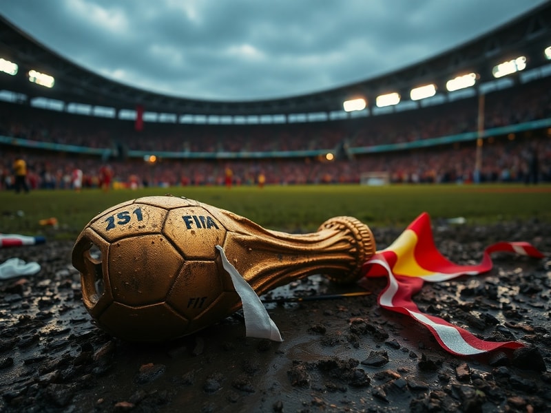 Malta The World Cup has been hung, drawn and quartered