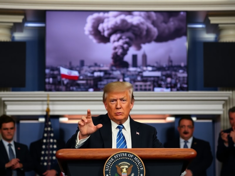 Malta Trump threatens to annihilate Iran after new exchange of attacks