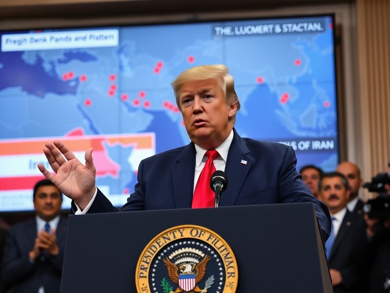 Malta Trump threatens to annihilate Iran after new exchange of attacks