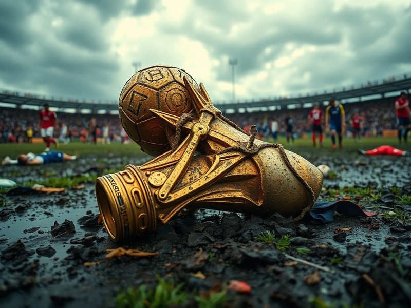 Malta The World Cup has been hung, drawn and quartered