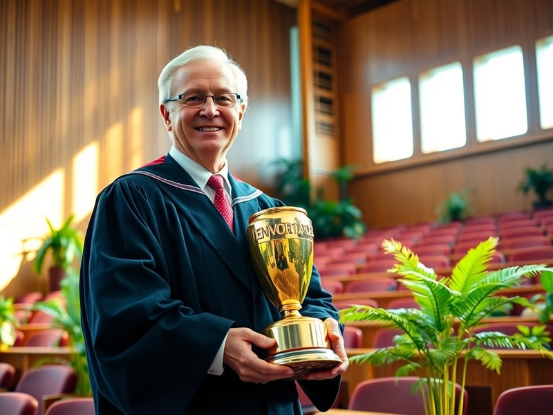 Malta Academic receives top environmental award for his sustainability efforts
