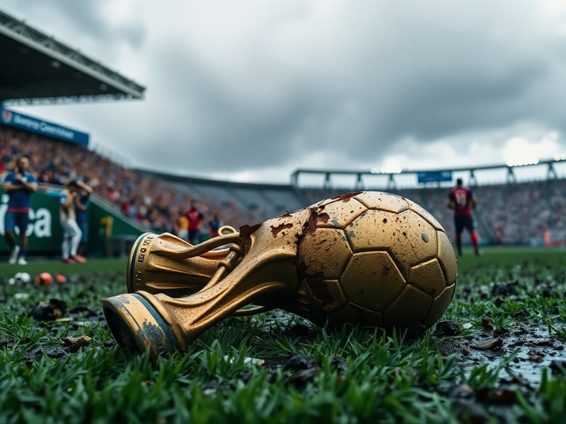 Malta The World Cup has been hung, drawn and quartered