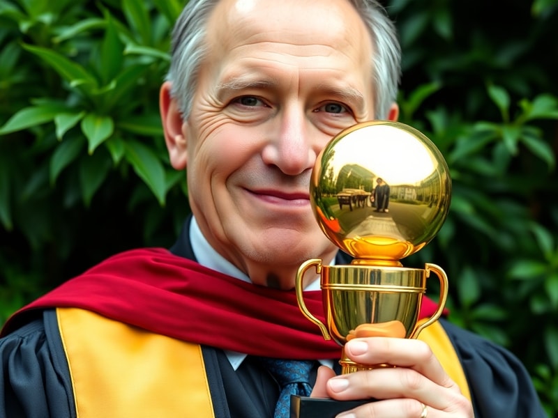 Malta Academic receives top environmental award for his sustainability efforts