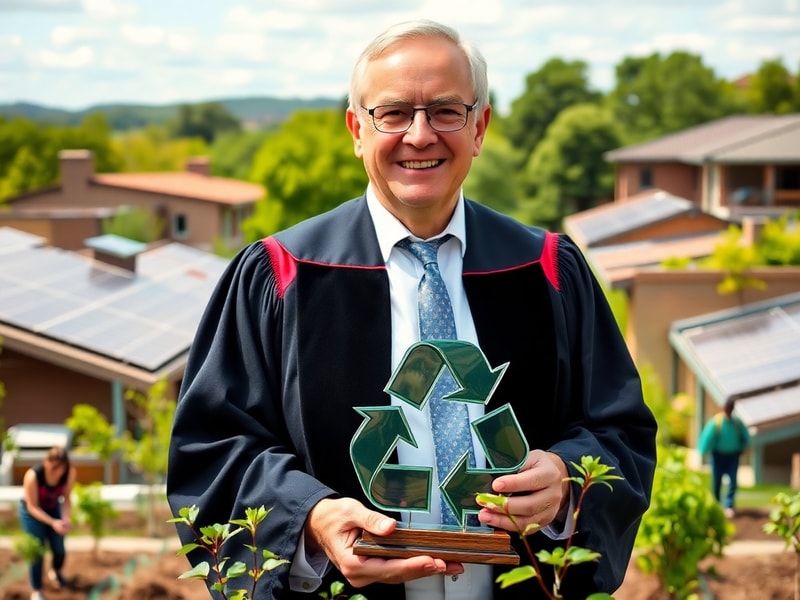 Malta Academic receives top environmental award for his sustainability efforts