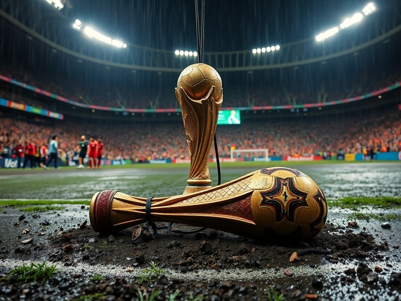 Malta The World Cup has been hung, drawn and quartered