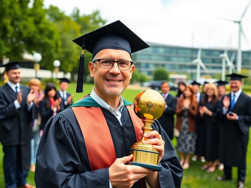 Malta Academic receives top environmental award for his sustainability efforts