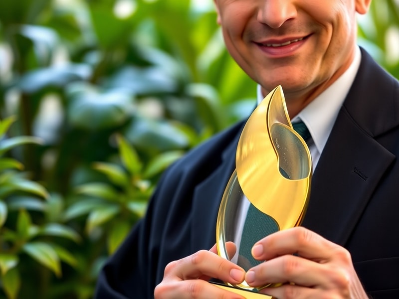Malta Academic receives top environmental award for his sustainability efforts